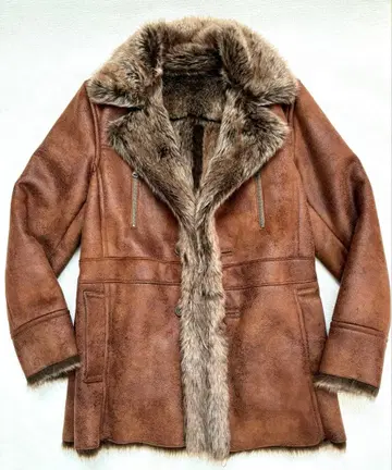 새상품급 페이크 무스탕 남성용 코트 L