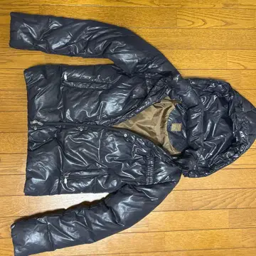 네이비 다운 자켓