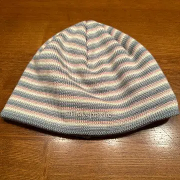 chlorophylle 클로로필 울 혼방 니트캡 캐나다제