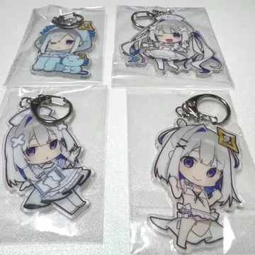 오시오시오 아마네 카나타 아크릴 키링 4개 세트