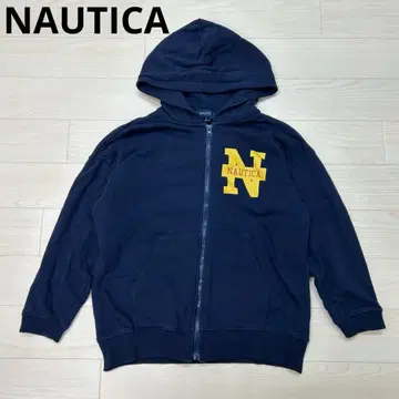 NAUTICA 노티카 지퍼 후드티 7부 소매