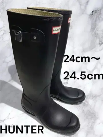 HUNTER 헌터 롱부츠 레인부츠 스노우부츠 24.5cm
