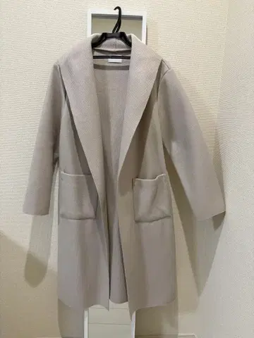 DOUX ARCHIVES 여성용 롱 아우터 베이지 프리 사이즈