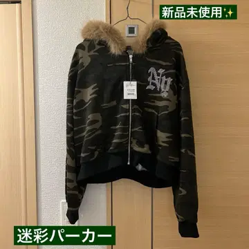 카모플라쥬 후드티 갸루샵 미사용 새상품