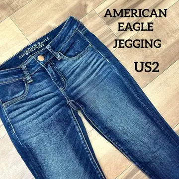 AMERICAN EAGLE 데님 JEGGING 슈퍼 스트레치 US2