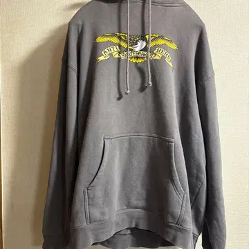 ANTIHERO 후드티 그레이