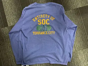 미사용 새상품 SCREEN STARS UNION 긴팔T셔츠 L 네이비