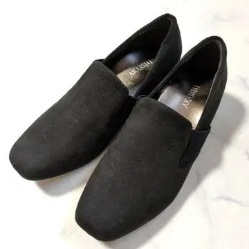 아카이시 AKAISHI 블랙 컴포트 신발 24cm
