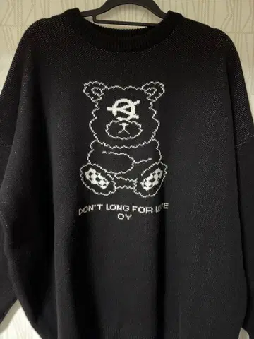 OY 니트 스웨터 블랙 ( BLACK )