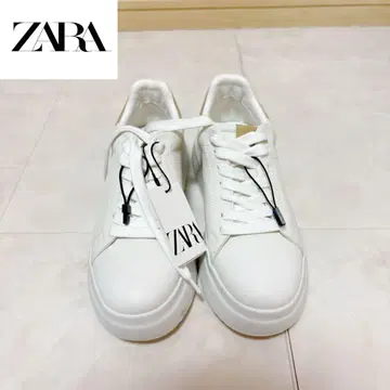 ZARA 통굽 스니커즈 화이트