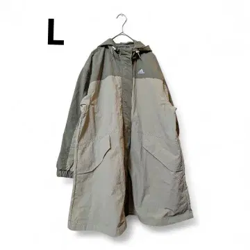 [ 새상품급 ] adidas 올리브 그린 마운틴 후드티 아우터 카키 L