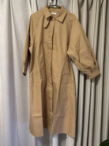 [ 새상품급 ] ap retro 베이지 트렌치코트 사이즈 F