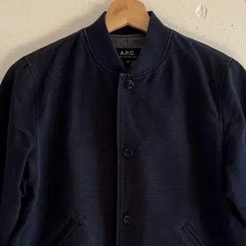 A.P.C. 네이비 자켓 블루종 34