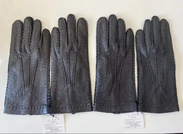 택 포함 새상품 2쌍 세트! 페카리 여성 장갑 블랙