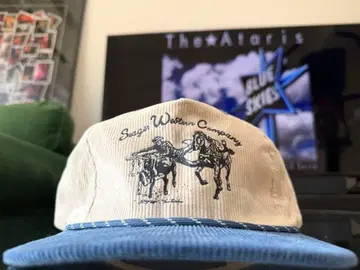 USA SEAGER 시거 코듀로이 캡 파랑