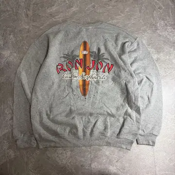 RONJON 론존 올드 서프 맨투맨 트레이닝복 가로 서핑