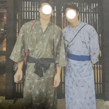 타카하시 란 형제 유카타 온천 유카타 M~3L 사이즈 사진을 봐주세요