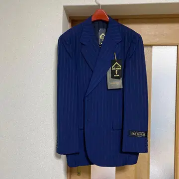 SEA HORSE 네이비 정장 자켓 설명문 확실히 읽어주세요!!