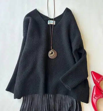 새상품급 저널 스탠다드 리룸 고급 캐시미어 100% 니트