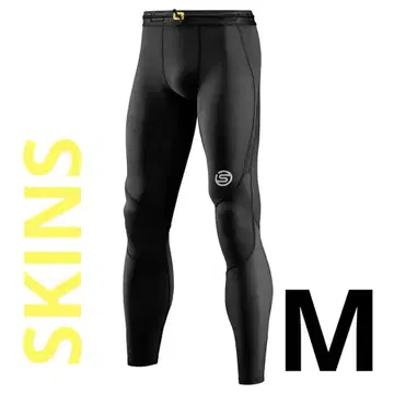 SKINS 레깅스 남성용 블랙 M