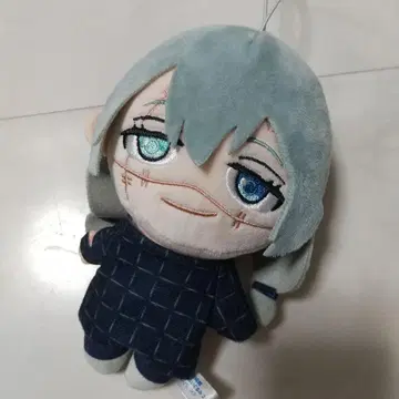 새상품급 주술회전 마스코트 봉제 인형 마히토 라운드 원