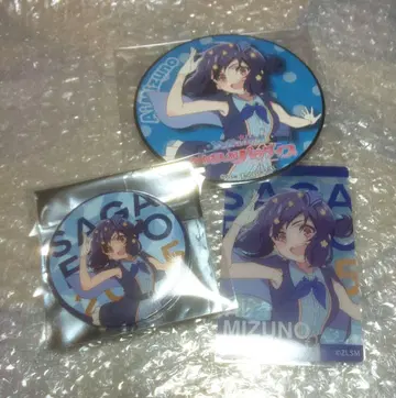 좀비랜드 사가 유메긴가 파라다이스 캔뱃지 카드 특전 미즈노 아이