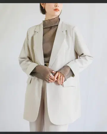 심플한 디자인 테일러드 자켓 [ select MOCA ]