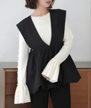 meraki 벌룬 베스트 블랙