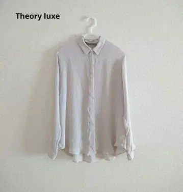 Theory luxe 시어 블라우스