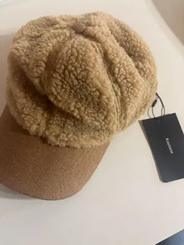 Kastane 베이지 캡 F