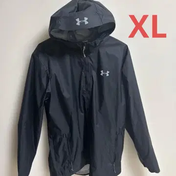언더아머 후드 부착 자켓 XL 블랙