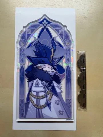 원신 엄동과 광염 시리즈 아크릴 스탠드 [ 수탉 ] 풀치넬라