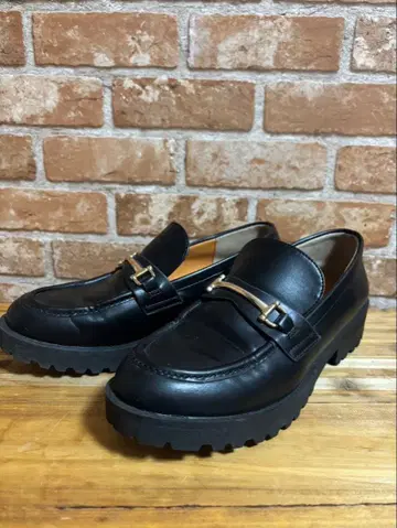 LOWRYSFARM 탱크 밑창 로퍼 통굽 신발