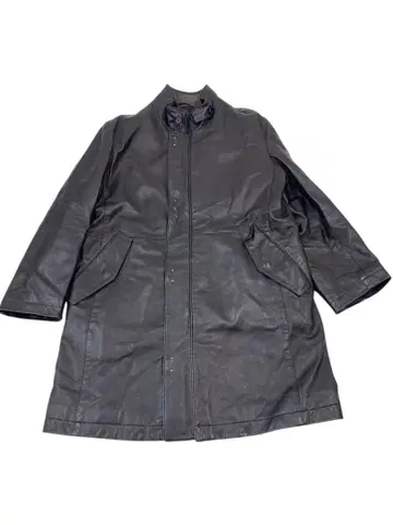 e141 RAIKA INDUSTRY 라이카 양가죽 가죽 롱 코트