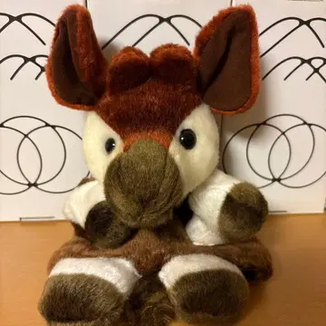 오카피 퍼펫 봉제 인형 동물원 즈라시아 헤이세이