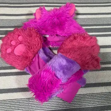 체셔 고양이 머플러 캡 디즈니