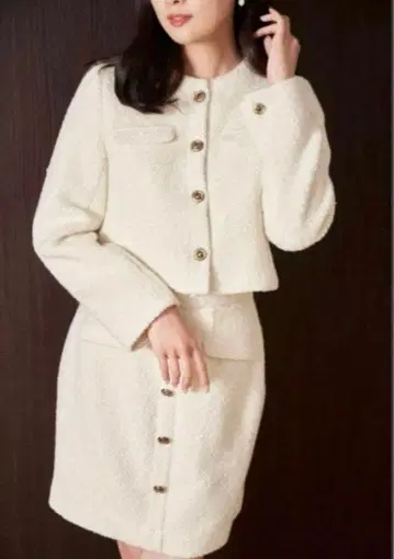 herlipto Mix Loop Tweed Dress