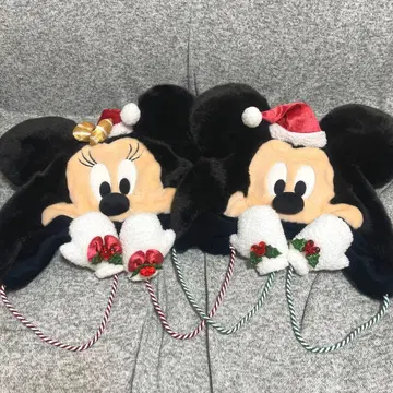 크리스마스 미키 미니 팬 캡 2025