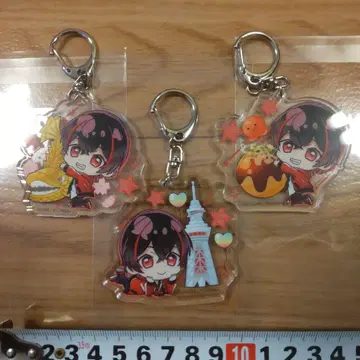 컬러풀 피치 카라피치 유안군 지역 한정 아크릴 키링