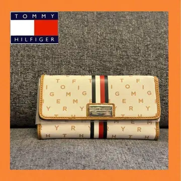 [ 새상품 ] 타미힐피거 Tommy hilfiger 장지갑 베이지