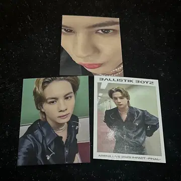 카이누마 류세이 카드 3종 세트