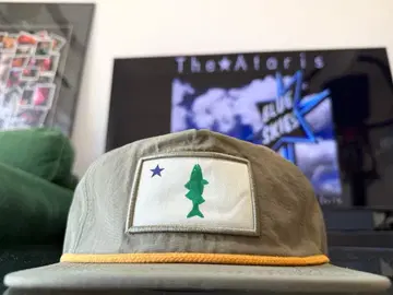 USA ORIGINAL MAINE FLAG 나일론 캡 카키