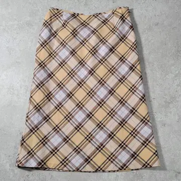 [ 새상품급 ] 자유구 JIYUKU 체크 무늬 스커트 42