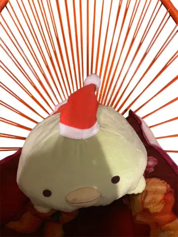 스밋코구라시 산타 모자 연한 녹색 봉제 인형