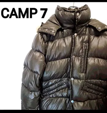 CAMP7 긴팔 경량 후드 부착 다운 자켓