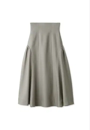 SNIDEL 하이웨스트 플레어 스커트