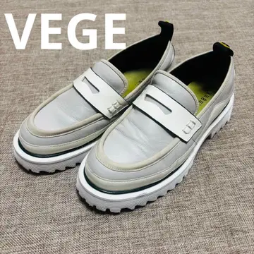 VEGE 통굽 로퍼 그레이 베이지