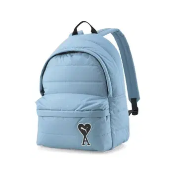 라이트 블루 퀼팅 백팩 푸마