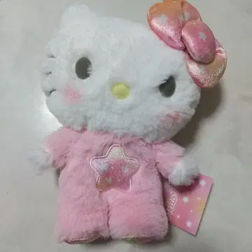 새상품 헬로키티 힐링 인형 별과 달 봉제 인형