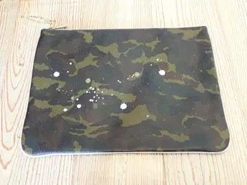 GENTIL BANDIT (장티반티) 클러치백 카모 패턴